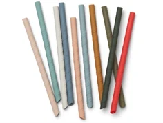 Liewood multi mix sugerør Timoti silikone (10-pak)